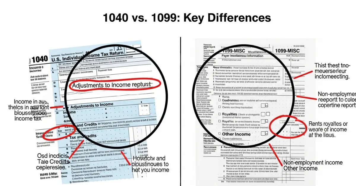 difference-between-1040-and-1099