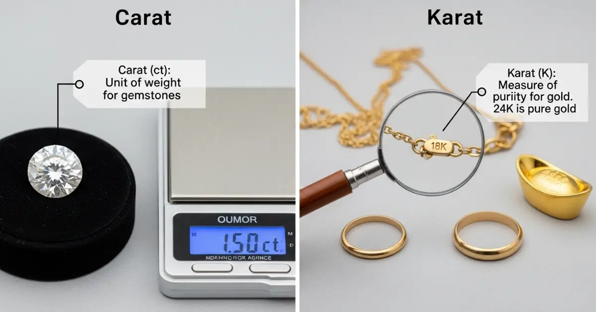 difference-between-carat-and-karat