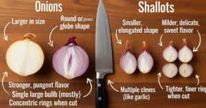 difference-between-onions-and-shallots